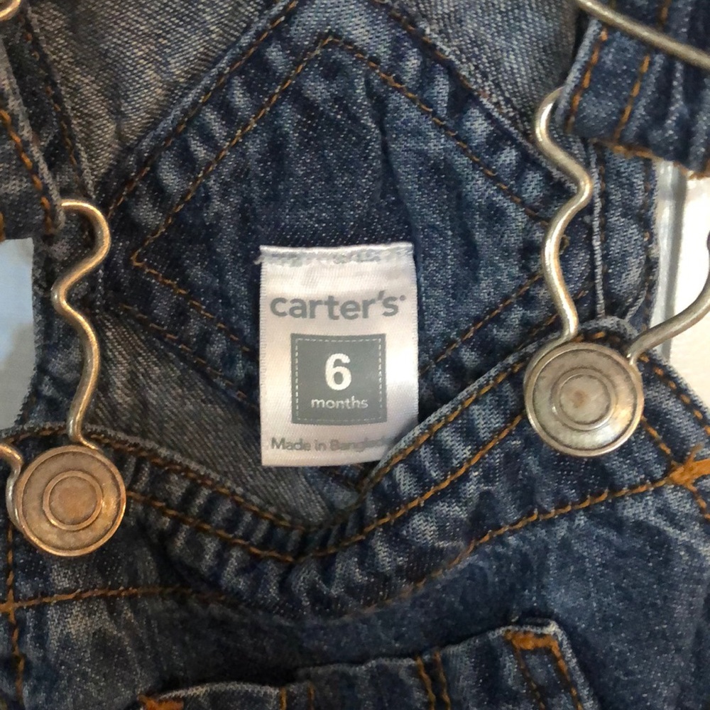 Carter’s short overalls - Picture 2 of 2